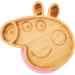 Bamboo Baby Toddler Suction Plate | Peppa Pig Design | Strong Suction | Ideal for Feeding and Weaning | 6+ Months - Buy Online on GoSupps.com