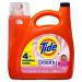 Tide Plus A Touch of Downy Liquid Laundry Detergent April Fresh HE Compatible 3.9 L 94 loads