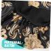PLAFOPE Satin Sleep Cap Set - Elastic Headband & Broadside Shower Cap - Girls Hair Ties - 26x26cm - 2pcs - Buy Online on GoSupps.com