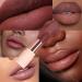 4Pcs Semi-Matte Nude Lipstick Set - Long Lasting Waterproof & Pigmented Velvet Finish for Women | Ideal Neutral Lip Makeup - Buy Online on GoSupps.com