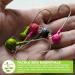 Lurwind Pro-Tec Powder Paint Kit for Fishing Lures - Black/Green Chartreuse/Hot Pink 2oz 3 Pack - Buy Online on GoSupps.com