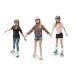 Circle Society Classic Pink Vanilla Roller Skates | Adjustable Indoor & Outdoor Kids Skates - Size 3-7 US - Buy Online on GoSupps.com