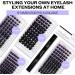 Soft Wispy D Curl 0.07mm Cluster Lashes 8-16mm Mix - DIY Individual Eyelash Extensions - Buy Online on GoSupps.com