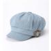 MIRMARU Women's Lightweight Vintage Newsboy Cap Cabbie Hat - Denim Blue - Buy Online on GoSupps.com