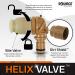 SOURCE Outdoor Helix Valve Kit - High-Flow Bite Valve for Full Flow - QMT Quick Connect Mechanism - Dirt Shield - Coyote - Buy Online on GoSupps.com