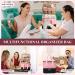 Large Capacity Double Layer Nail Polish Organizer Case - Holds 42 Bottles | Nail Tech Supplies Storage Bag - Stylish Blackpink Design - Buy Online on GoSupps.com