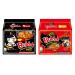 CNMART Samyang Dried Noodle Buldak Bag Noodles 140g (Pack of 5) plus Samyang Spicy Hot (2 x Spicy) Chicken Flavour Ramen 140g (Pack of 5) Bundle
