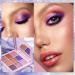 Mimore Eyeshadow Palette Long Lasting Shimmer Eyeshadow 9 Colors Shimmer Matte Makeup Palette Waterproof Mineral Glitter Powder (03-LILAC) - Buy Online on GoSupps.com