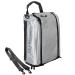 Travel Shoe Bag, AXJ Shoe BagUpgradedwith Anti-loss Keychain, Two-way Carabiner and Hidden Pouch, Stylish Sneaker Bag for Men & Women (Grey)