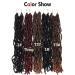 Dorsanee 14 Inch Faux Locs Crochet Hair 7 Packs 1B/27 - Pre-looped Distressed Goddess Locs for Black Women - Buy Online on GoSupps.com