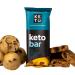 Perfect Keto Bars - The Cleanest Keto Snacks with Collagen and MCT. No Added Sugar, Keto Diet Friendly - 3g Net Carbs, 19g Fat, 11g protein - Keto Diet Food Dessert (Chocolate Chip, 12 Bars) 12 Count (Pack of 1) Choc Chip