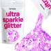 Hemway Premium Ultra Sparkle Glitter Multi Purpose Metallic Flake For Arts Cosmetics Resin Festival Face Hair - Lavender Purple - Super Chunky (1/8 "0.125" 3mm) 100g / 3.5oz Lavender Purple Super Chunky - 100g