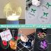 30pcs 3 Inch Bulk Acrylic Keychain Blanks - Clear Disc Ornaments for DIY Keychain Projects - Buy Online on GoSupps.com