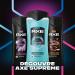 AXE - Gel Douche Homme 5en1 - Re-Load - 24h Hydratant - 87% d'Ingr dients d'origine naturelle - parfum frais & vivifiant - 400ml 400 ml (Lot de 1) Axe GD Supreme Reload 400ml - Buy Online on GoSupps.com