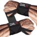 Wrinkled bandages gym wrist protector wrist support wrist bandage fitness muscle training Wrist Wrap 1 pair black modern