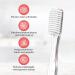 SMYL Soft Toothbrush for Adults | Nylon Bristles | Oral Care & Plaque Removal | Lifestyles Fun Strawberry - Buy Online on GoSupps.com