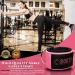 Booty Basics Pink Fitness Ankle Strap for Cable Machines - Padded Ankle Attachment for Women - Leg and Glute Workout Essential - Buy Online on GoSupps.com