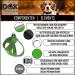 Ddoxx Reflecting Airmesh Step-in Dog Harness - Adjustable Green Puppy Vest for All Sizes (L) - Breast Size: 43-48 cm - Buy Online on GoSupps.com