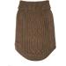 Jnancun Cat Sweater Turtleneck Knitted Sleeveless Outfit for Cats/Dogs in Cold Season - Large Brown - Buy Online on GoSupps.com