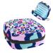 Sanitary Napkin Storage Bag Colorful Leopard Print Menstrual Cup Pouch Nursing Pad Holder Tampon Bags Feminine Product Pouches Portable Period Kit Bag Color 4