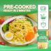 Pack of 10 DIET COOKER Premium Shirataki Oat Fettuccine Noodles - Keto & Vegan Friendly, Zero Net Carbs, Low Calorie Pasta - 9.52 oz (Pack of 10) - Buy Online on GoSupps.com