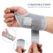 Wrist Brace for Carpal Tunnel (Right Hand) - Adjustable Night Sleep Support Splint for Men & Women | Cushioned Relief for Tendonitis & Arthritis Pain - M/S Gray - Buy Online on GoSupps.com
