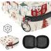 Muooum Menstrual Pouch Bag with Zipper - Women's Flip Bag for Tampons - Christmas Tree Winter Pattern - 1 Count - Perfect for Girls & Women - Buy Online on GoSupps.com