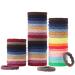 50PCS Hair Ties for women, Ponytail Holders with Seamless Cotton Elastic Hair Bands,4 Styles and 20 Colors