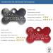 Personalized Raftsman Dog Tag with Diamond Engraving - Custom ID & Address Tag (Blue) - International Shipping Available - Buy Online on GoSupps.com
