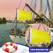 2 Pcs Yellow Nautical Quarantine Flags | Solid Color Nylon Boat Flags 12 x 18 - Buy Online on GoSupps.com