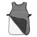 Sonew Waterproof Hairstylist Apron Lightweight Breathable Net Adjustable Barber Apron with Large Pocket for Salon Home