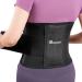 Bracepost Back Brace for Women Lower Back Pain Relief with Biomimetic Widened Aluminum Plate Breathable and Adjustable Lumbar Support Belt for Herniated Disc Sciatica Regular (Waist: 37-48inch)
