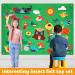 Ospalem 3.3ft Farm Animals Filz Story Board Set - Interactive Early Learning Play Set for Toddlers & Children - Buy Online on GoSupps.com