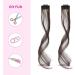 REECHO Wavy Curly Clip-in Air Bangs - Warm Brown 12 Inch (2 PCS Set) - Face-Framing Highlights for Women - Buy Online on GoSupps.com