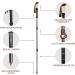 Rothwild Steinbock Carbon Hiking Poles - Adjustable 105-135cm Trekking Poles with Cork Handle for Men & Women - Lightweight & Durable - Buy Online on GoSupps.com