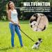 Slowton Dog Car Belt - 2-in-1 Headrest & Buckle Adjustable Reflective Universal Fit Black Size S 2PCs - Safe Travel for Dogs - Buy Online on GoSupps.com