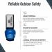 FRONTIERSMAN Bear Bell with Silencer - Essential Safety Tool for Trail Hiking - Blue - Prevent Bear Surprises & Reduce Attack Risk - Buy Online on GoSupps.com