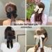 TOPBELIEF Silk Bow Ponytail Barrettes 4 Pieces Hair Clips with Large Bow Hair Bows for Women Elegant Bow Hair Accessories Black and Beige - Buy Online on GoSupps.com