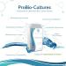 ProBio-Cultures 120 Capsules - High Strength 10 Billion CFU Multi-Strain Bio-Cultures + PreBio FOS - Latest DRCaps Encapsulation - Buy Online on GoSupps.com