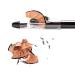Eye Embrace Warm Betty Wooden Eyebrow Pencil - Light Gray, Waterproof, Double-Ended with Sharpener & Spoolie Brush - Buy Online on GoSupps.com
