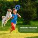 FunkyPaw PETAVERSE Flexible TPU Dog Flying Disc | Frisbee Interactive Tossing Toy | 8'' 20cm | Non-Toxic Material Chew Puppy Tough Outlasts Most | Pet Training Outdoor Fetch Exercise One Size Purple - Buy Online on GoSupps.com