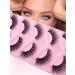 Shop Cat-Eye Wispy Eyelashes - 18mm Faux Mink Fox Eye Angel Wing Lashes (5 Pairs) | Natural Look & International Shipping - Buy Online on GoSupps.com