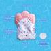Silicone Baby Gloves & Teething Ring Pack - Washable Pain Relief for Newborns - Pink - Buy Online on GoSupps.com
