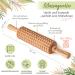 Magicbeech 100% Beech Wood Massage Roller - Handle for Cellulite Maderotherapy & Lymphatic Drainage Body Massage - Buy Online on GoSupps.com
