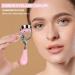 Buy Pink Eyelash Curler with Comb - Fit All Eye Shapes Natural & Long-Lasting Makeup Gift for Women - Buy Online on GoSupps.com