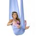 HEALTHYMODELLIFE PINC Active Silk Aerial Yoga Swing & Hammock Kit for Improved Yoga Inversions, Flexibility & Core Strength Blue
