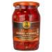 Melis Small Hot Red Peppers - Turkish Pickled Delicacy in Brandy Vinegar Brine (Set of 4 x 335g) - International Shipping - Buy Online on GoSupps.com