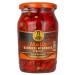 Melis - Small hot red peppers pickled in salt - brandy vinegar brine (hot) - Fine Turkish delicacy in a 335 g glass