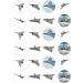 24 edible PRE CUT RAF Vulcan Bomber kids childrens party decorations Wafer Paper Cupcake Topper Cake - Buy Online on GoSupps.com