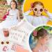 Flower Girl Proposal Gift Set - Tumblers, Card, Makeup Bag, Sunglasses, Scrunchies, Diamond Pen - Buy Online on GoSupps.com